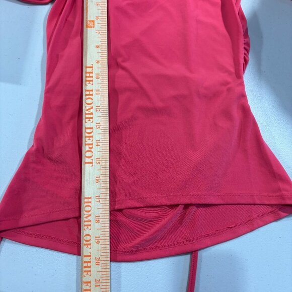 MICHAEL KORS Women's Cold-Shoulder Keyhole Top Long Sleeve Sz XS NWT Stretch - Picture 5 of 7